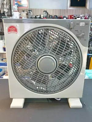 Crown Box Fan - 220v High Speed Portable Fan
