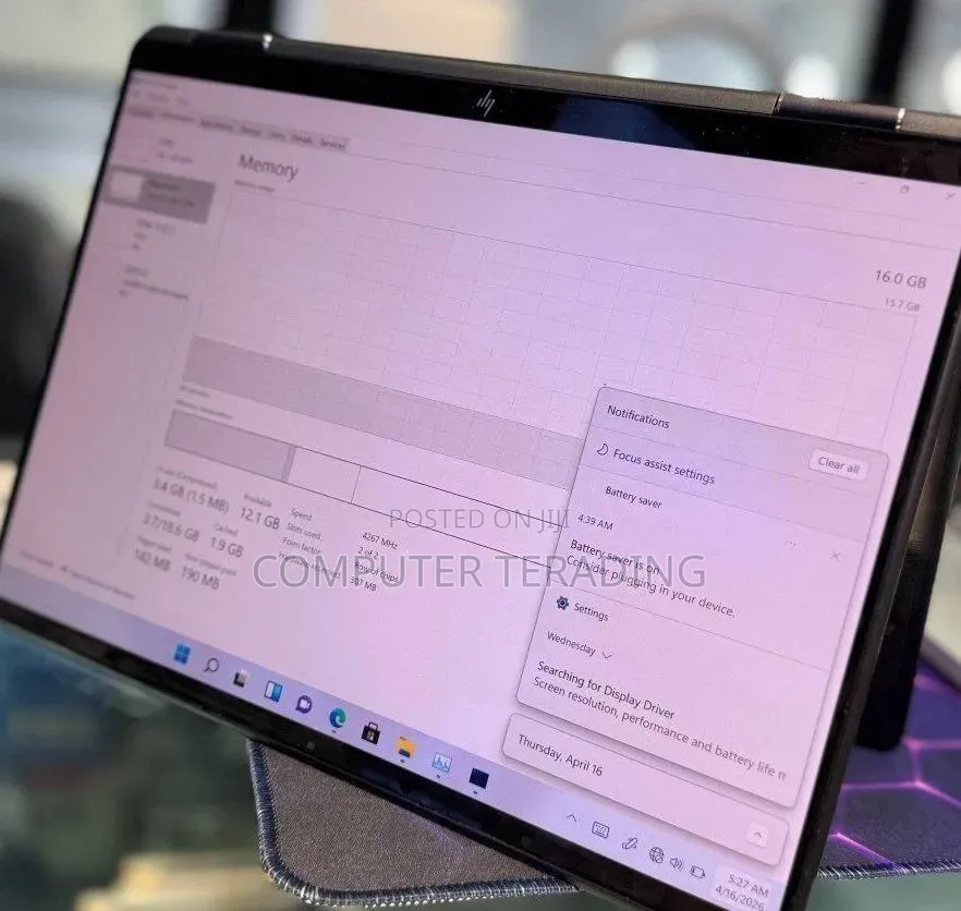 New Laptop HP Spectre X360 16GB Intel Core i7 SSD 1T