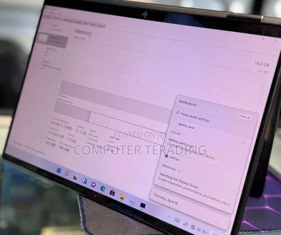 New Laptop HP Spectre X360 16GB Intel Core i7 SSD 1T