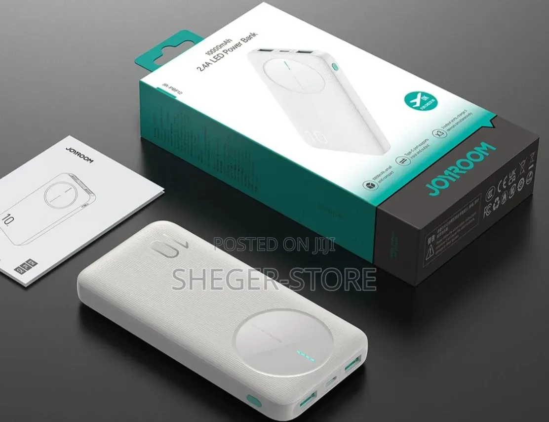 Powerfull and Durable Joyroom Portable Power Bank 10000mah Series