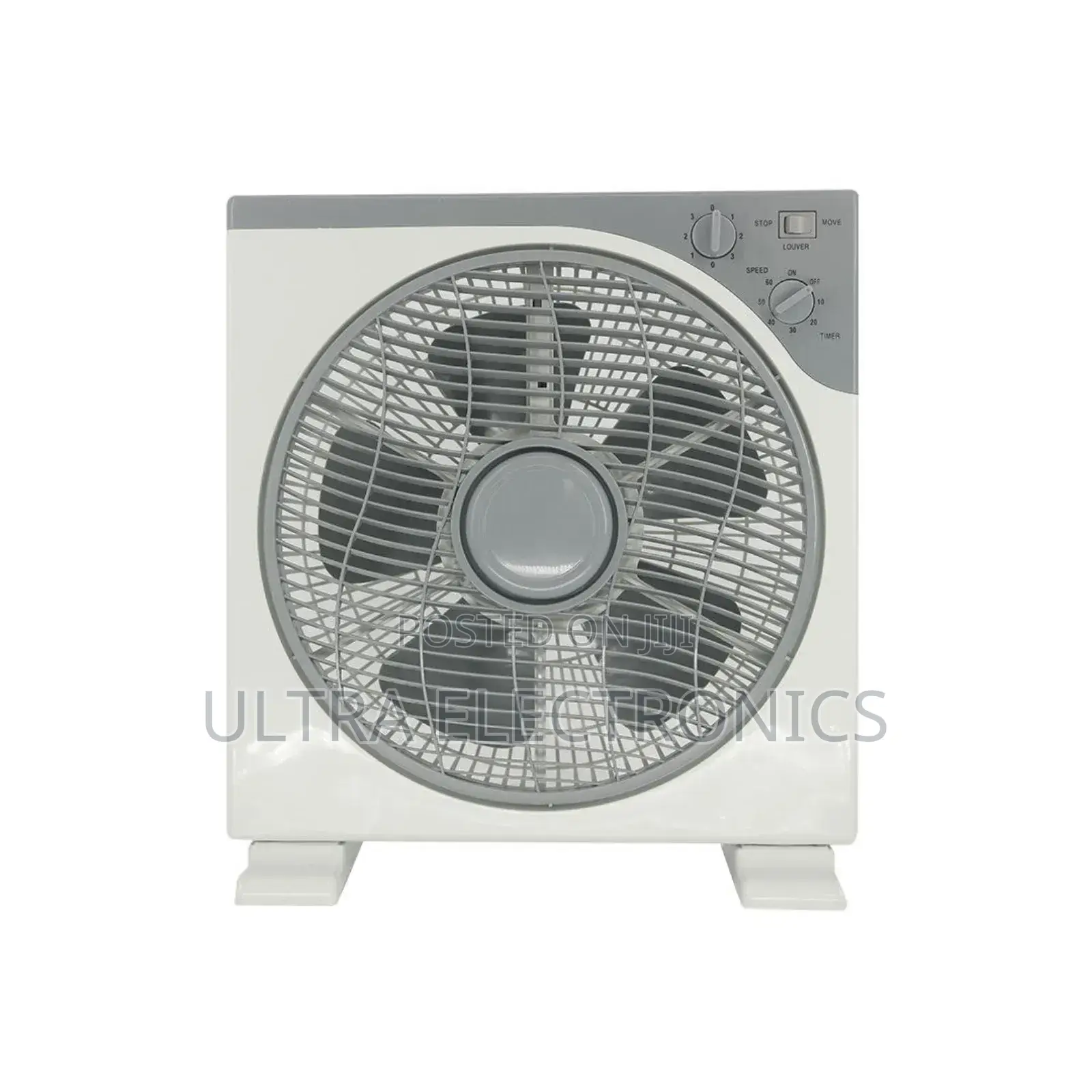 12 Inch Tabletop Box Fan, Likely a Click Box Fan (Model Cbf30z) Or