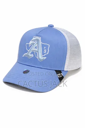 Sky Blue Mesh Baseball Cap