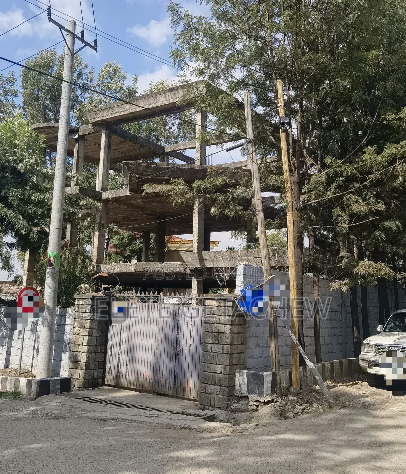 Bole Welosefer, G+2 Slab for Sale 350sqm