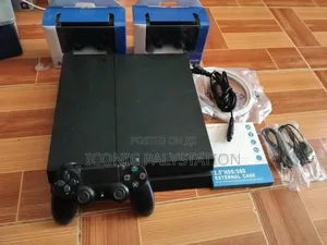 Palystation 4 With Wireless Controller With One Year Warranty