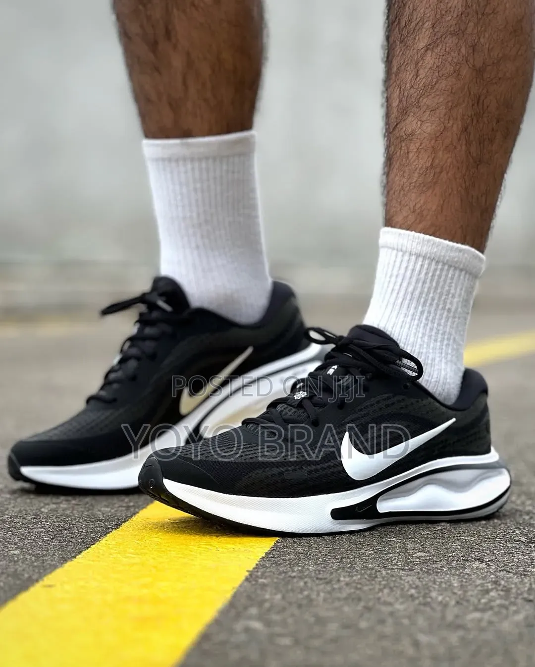 Nike Journey Run Running Black/Antchracite Unisex Fashion Shoes
