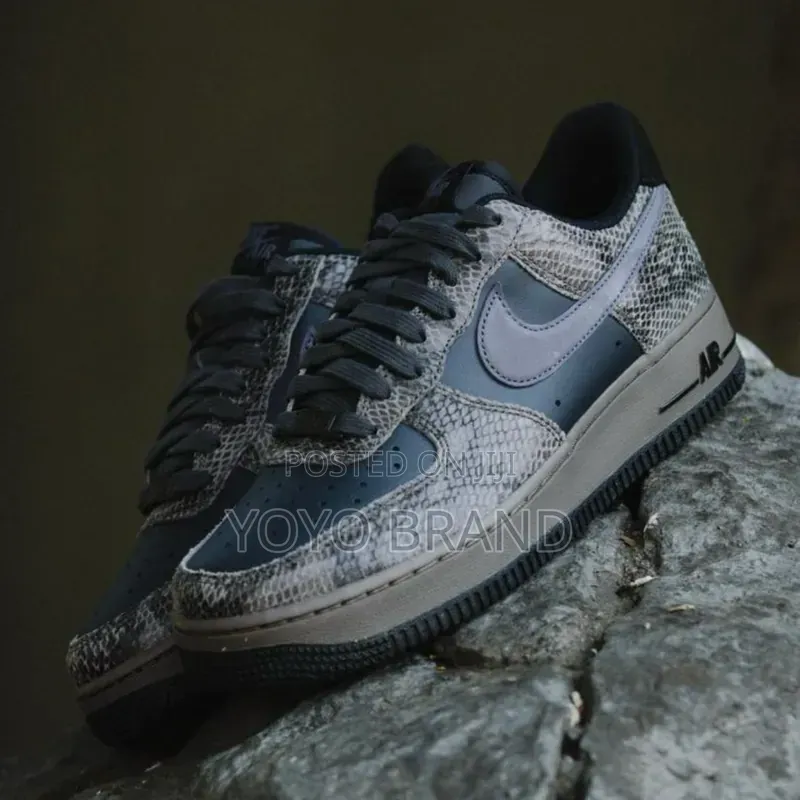 Nike Air Force 1 Low "Off Noir Snakeskin"Fashion Shoes