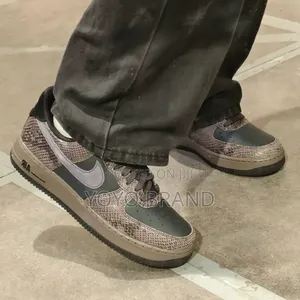 Nike Air Force 1 Low "Off Noir Snakeskin"Fashion Shoes