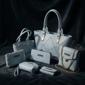 Jimmy Choo የሴቶች የቦርሳ ስብስብ (6-in-1 Set) - ሙሉ ፓኬጅ