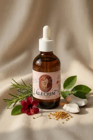​Alecrim Hair Oil - ለፀጉር እድገትና ጥንካሬ የሚሆን የተፈጥሮ ቅባት
