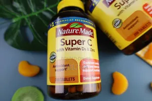 Immune Support Vitamin C With Vitamin D3 Zinc 200 Tablets From Usa