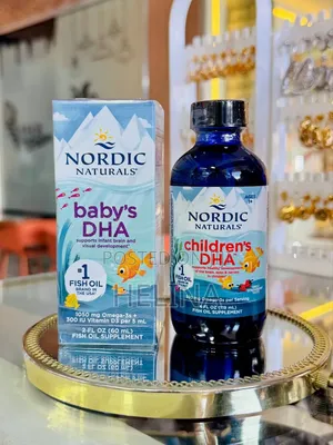 Nordic Omega 3 Fish Oil for Infant Age 1+ Baby' Dha for Brain Health