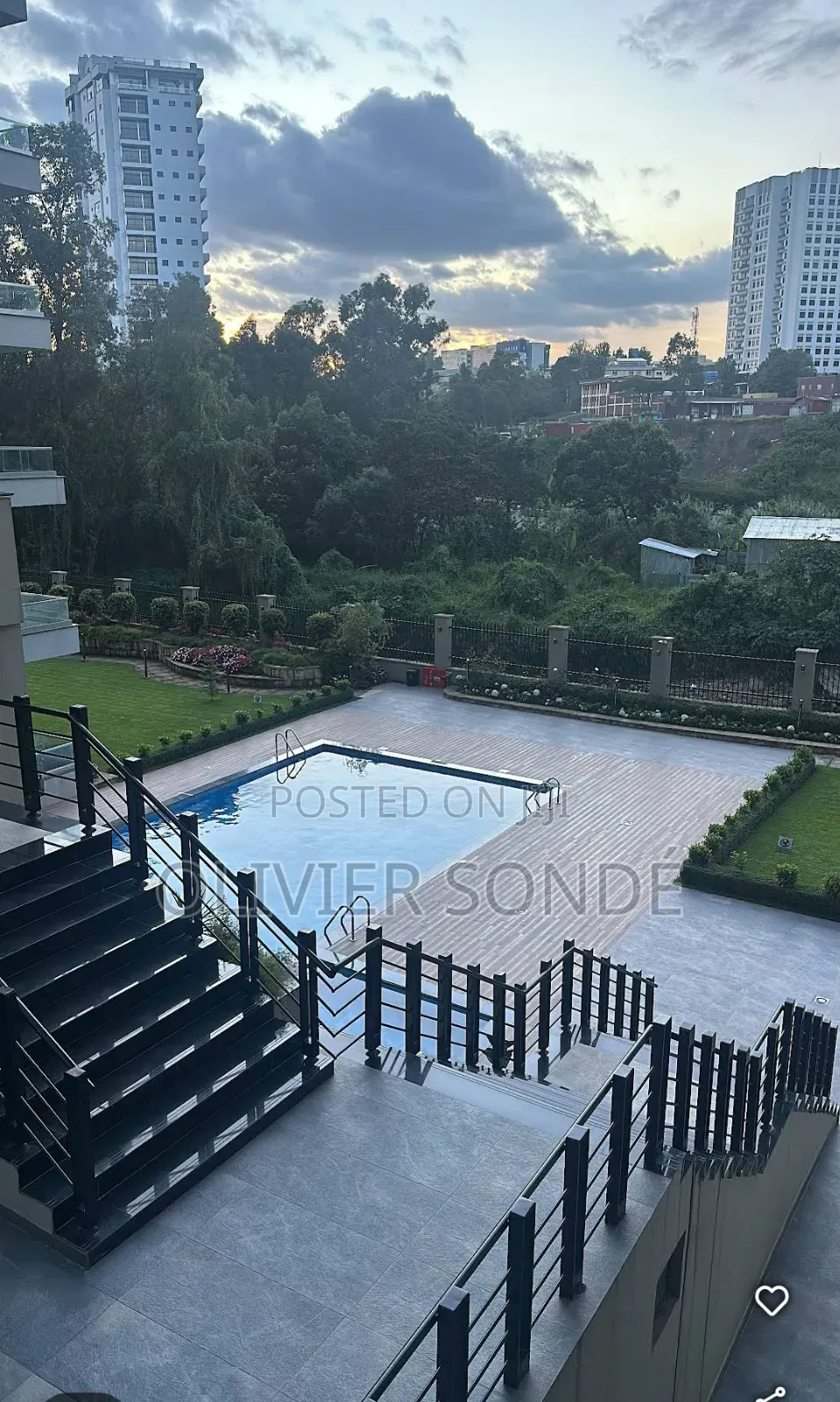 Furnished 1bdrm Apartment in Grand View Luxury, Bole for rent