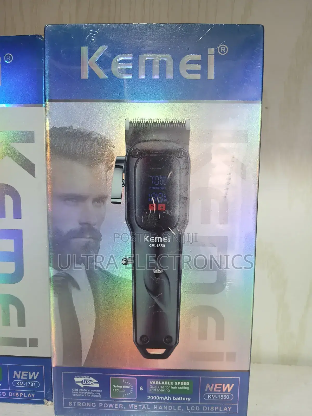 Kemei Km-1550 Professional Hair Clipper for Men. Key Features Include