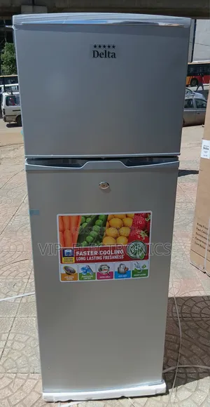 Delta Refrigerator 350 Double Door Fast Cooling, Energy Saving