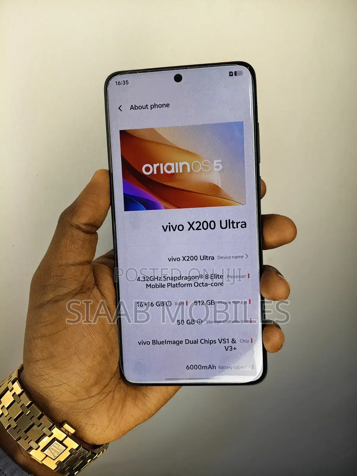 New Vivo X200 Ultra 512 GB Red