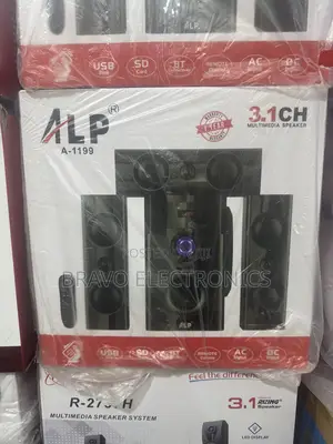Alp 3 Multimedia Speaker | Clear Sound Deep Bass