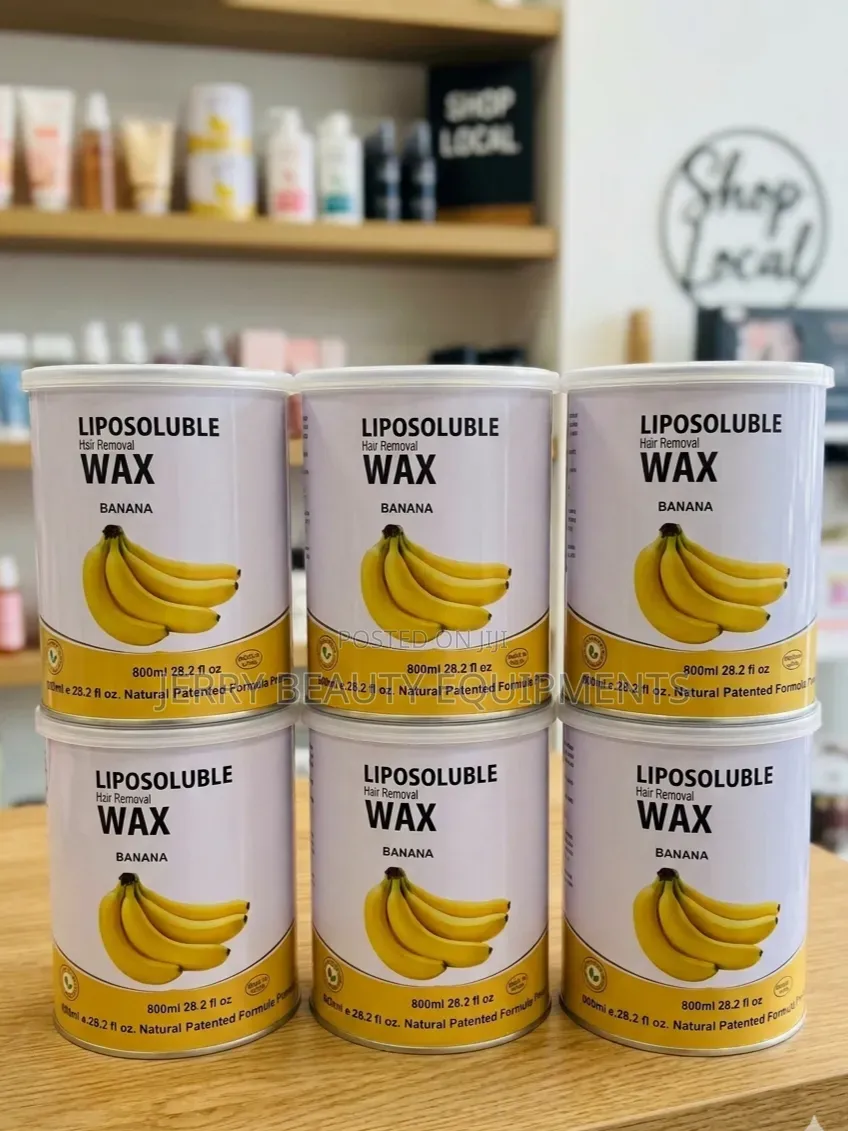 Liposoluble Hair Removal Wax (Banana)