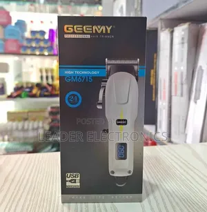 Geemy Rechargeable Hair Clipper for Sale | Professional Trimmer
