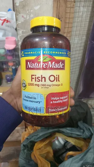Natures Made Fish Oil 1200mg 300 Softgels