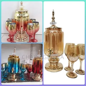 7‐Piece Glassware Set – Clear Drinking Glasses – Free Delivery