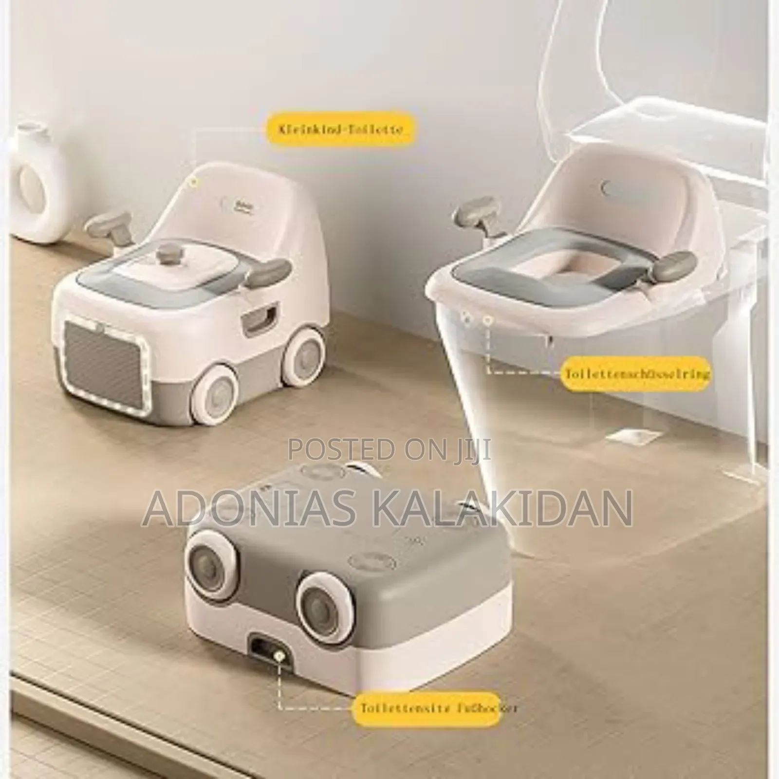3-in-1 Toddler Potty Training Set One Product • Three Smart Uses