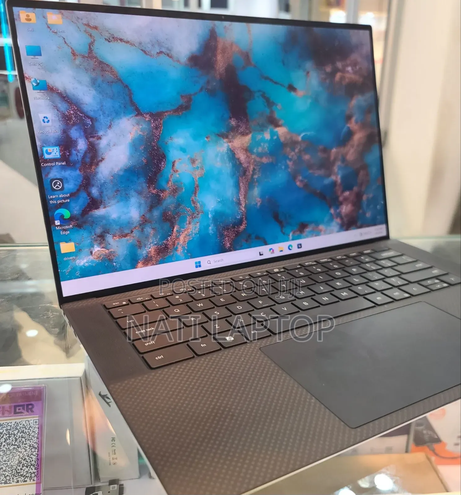 New Laptop Dell XPS 15 16GB Intel Core i7 SSD 512GB
