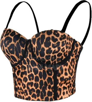 Leopard Corset Top