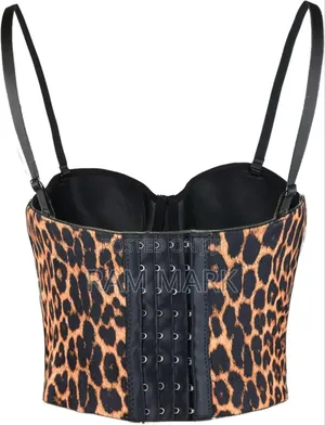 Leopard Corset Top