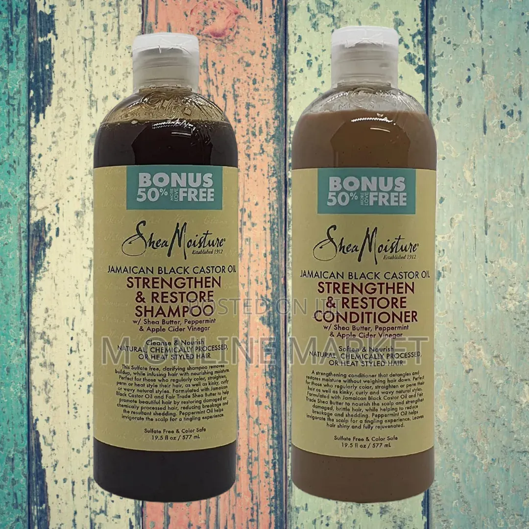 Shea Moisture Jamaican Black Castor Oil for Curly Kinky Hair