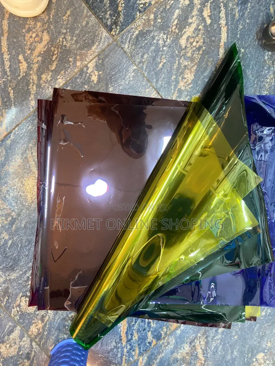 Holographic Chrome Vinyl Film,