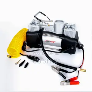 Dual-Cylinder Car Air Compressor