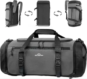 Zioisnm Sports Bag, Travel Bag With Shoe Compartment