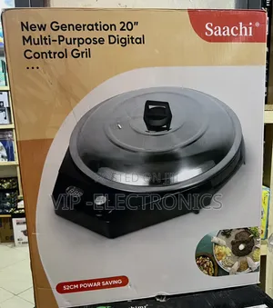 Saachi 20-Inch Digital Electric Mitad (Grill)