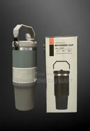 Vacuum Insulated Mug 900ml Mug (30oz) With Handle Hot Cold
