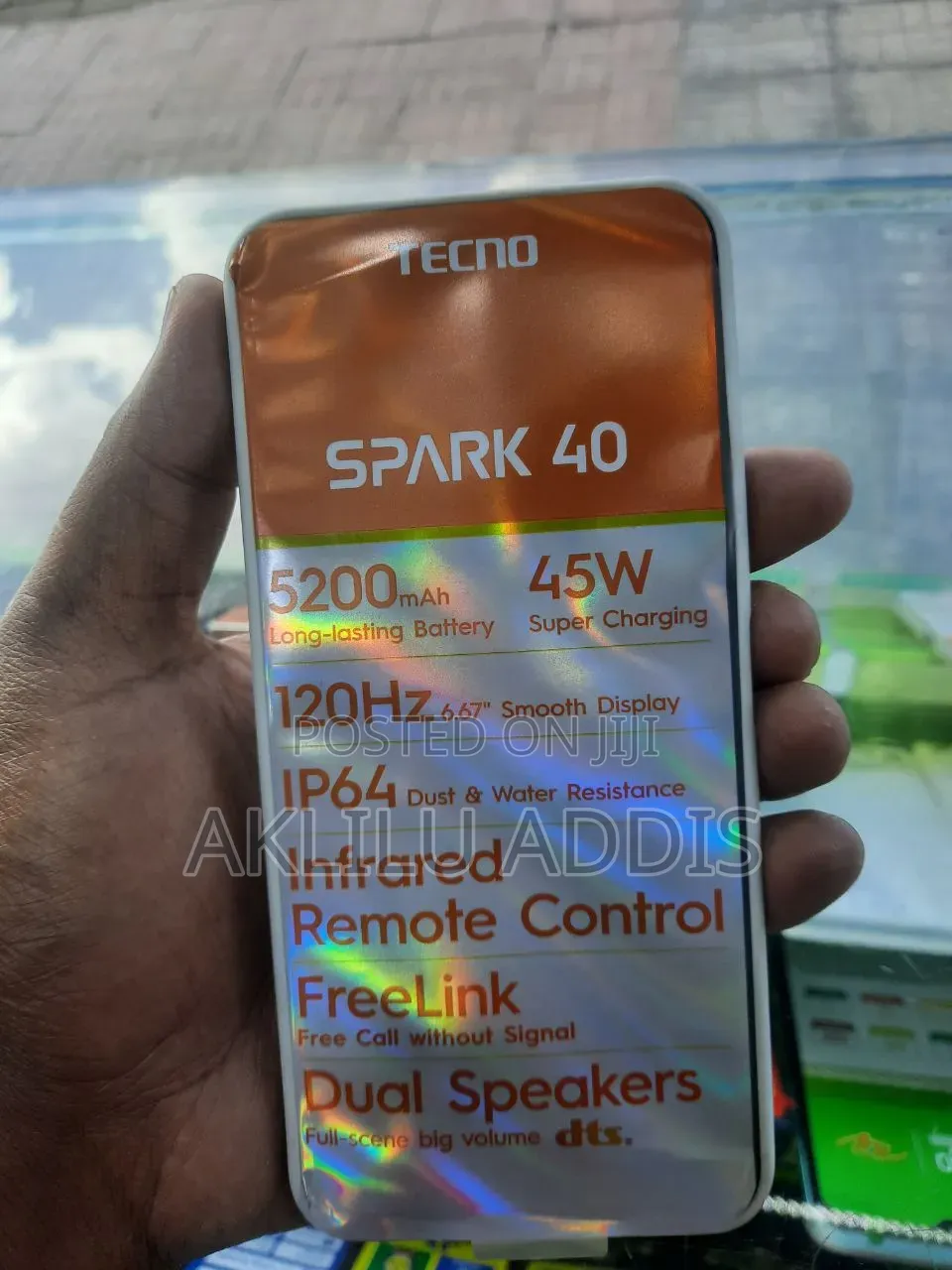 New Tecno Spark 40 128 GB White