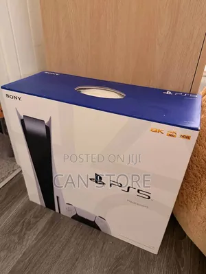 Playstation 5 Fat Model With 1controller Full Accessoriessss አለን ንፁ ነዉ
