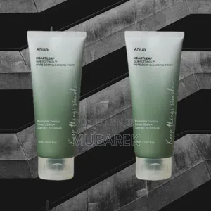 Authentic Anua Heartleaf Quercetinol Korean Skin Care Cleanser