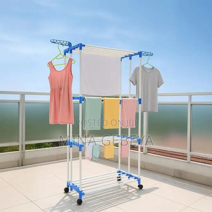 4-Tier Large Capacity Laundry Drying Rack