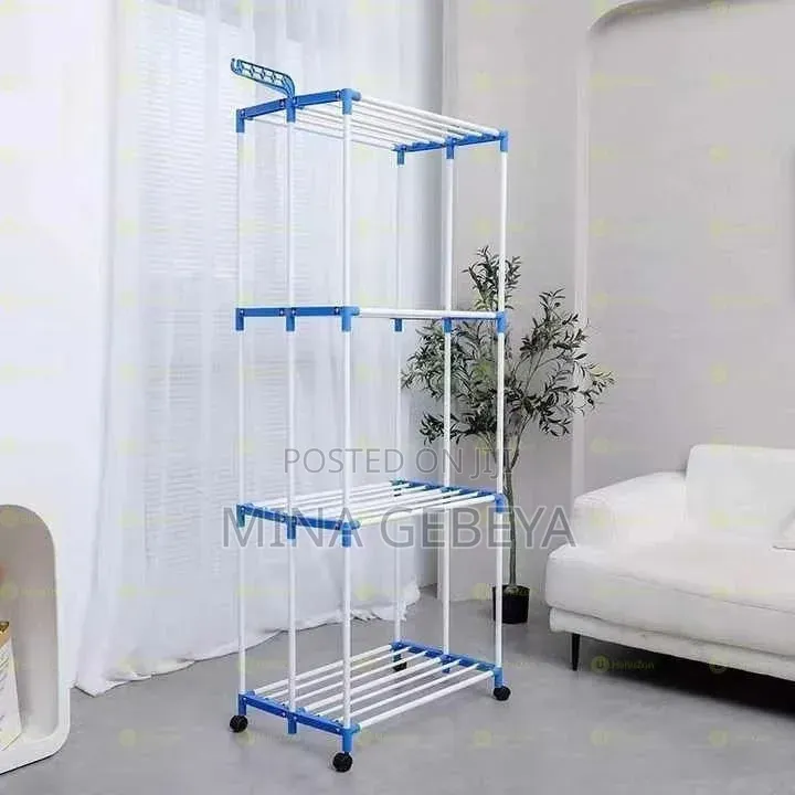 4-Tier Large Capacity Laundry Drying Rack