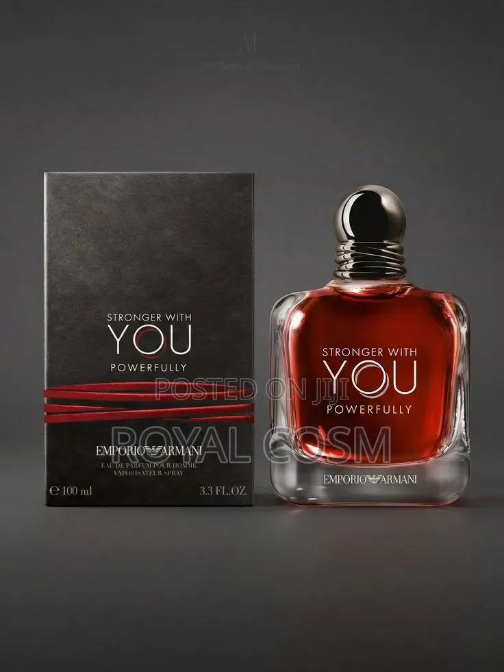 Original Emporio Armani Stronger With You Powerfully Perfume for Men