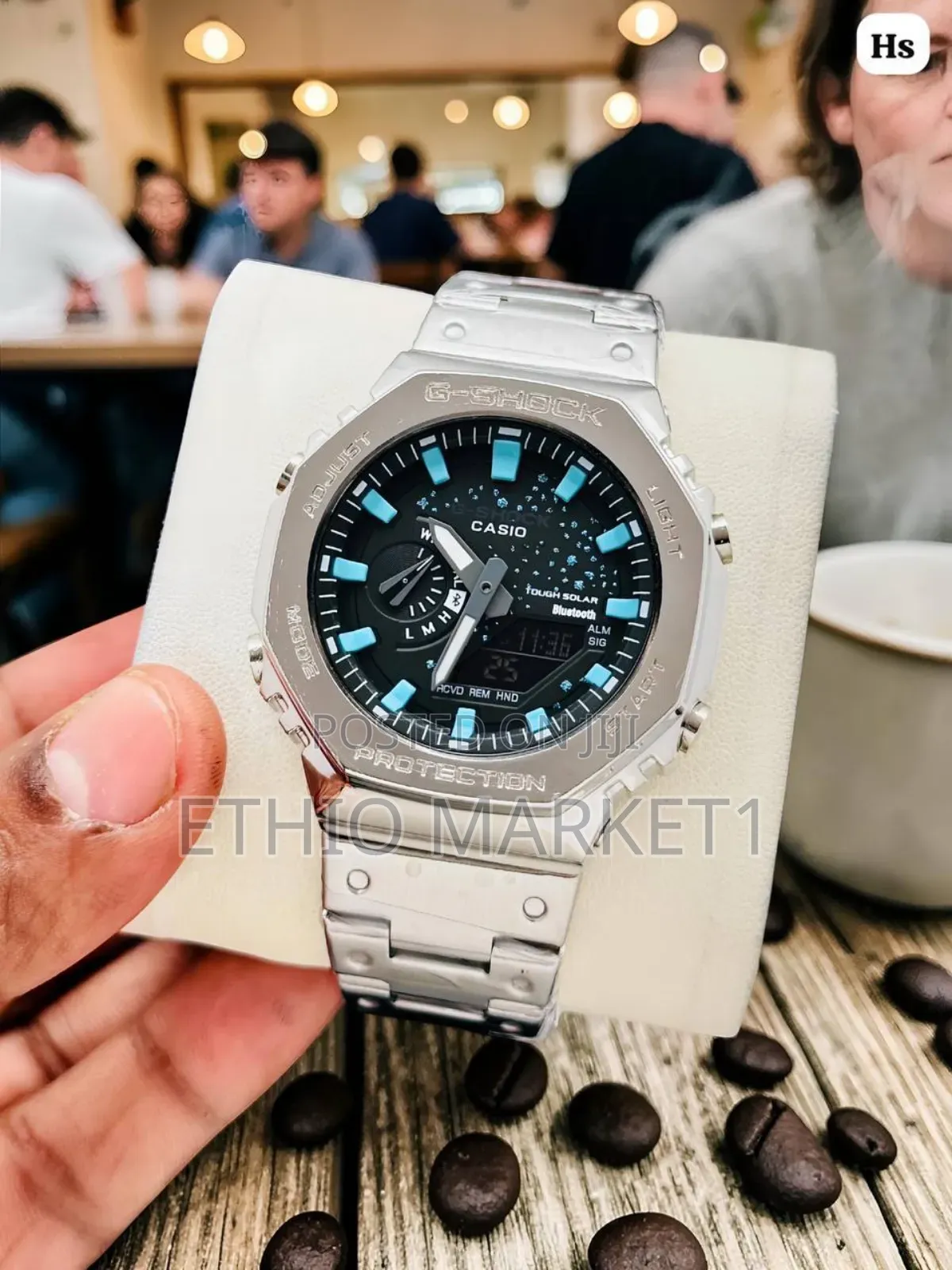 Casio G-Shock Stainless Steel Band Watch