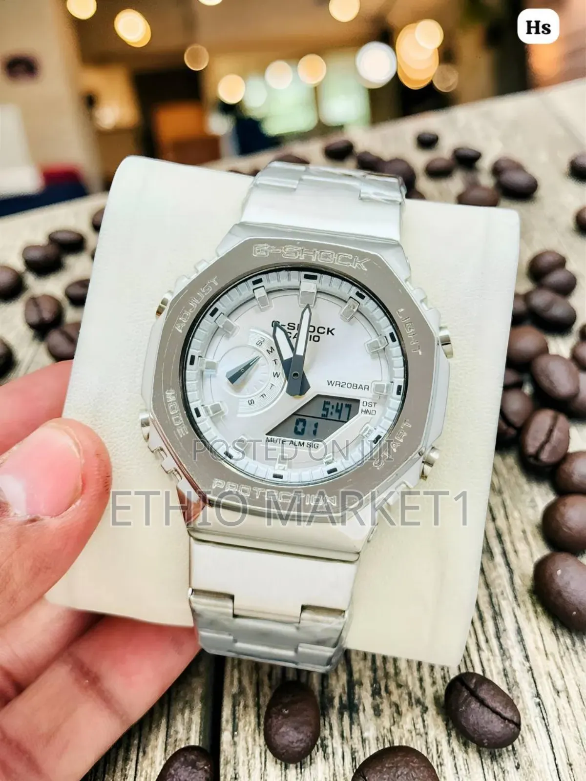 Casio G-Shock Stainless Steel Band Watch