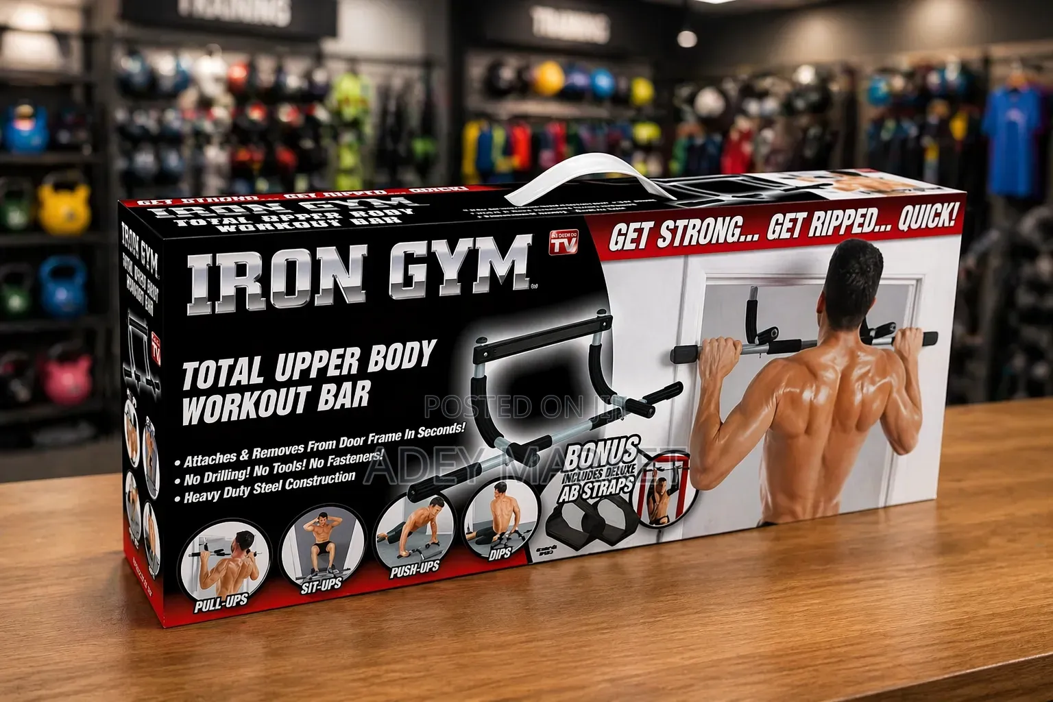 Total Upper Body Workout Bar