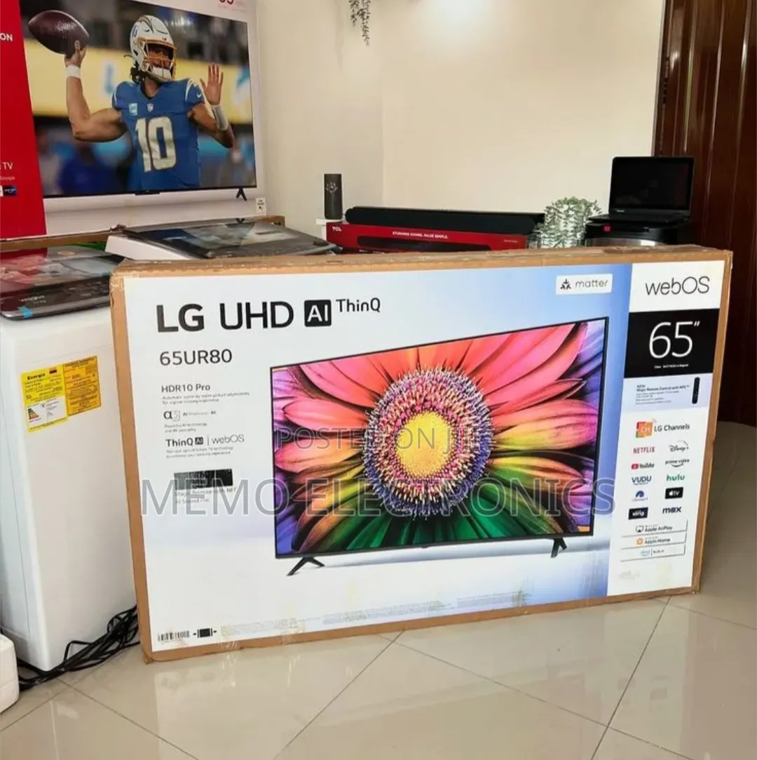 Lg 65" Uhd Tv New 2025 Model ከ ነፃ ትራንስፖርት ጋር