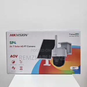 4mp Hikvision Solar Pt 4g Camera 24/7