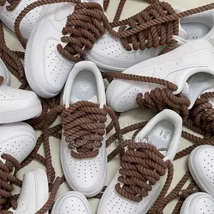 Nike Air Force 1 Low '07 'Triple White' Chunky Lace Men's Shoes