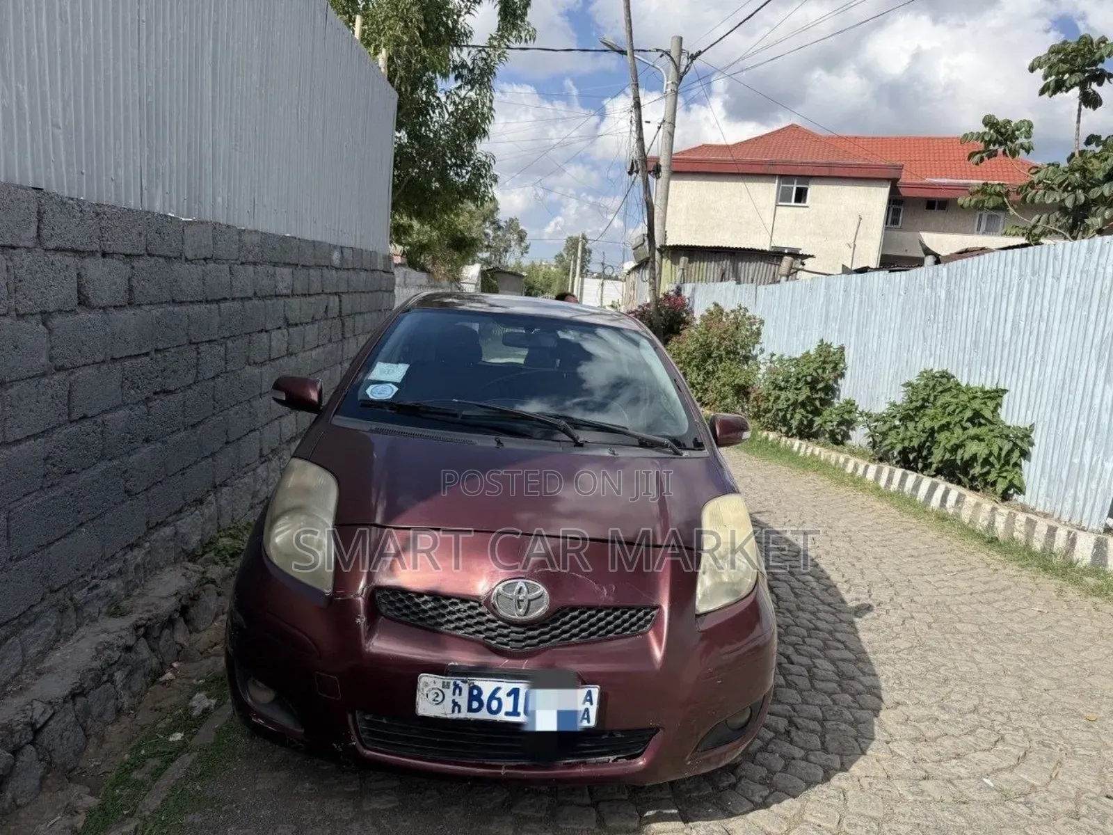 Toyota Yaris 2010 Red