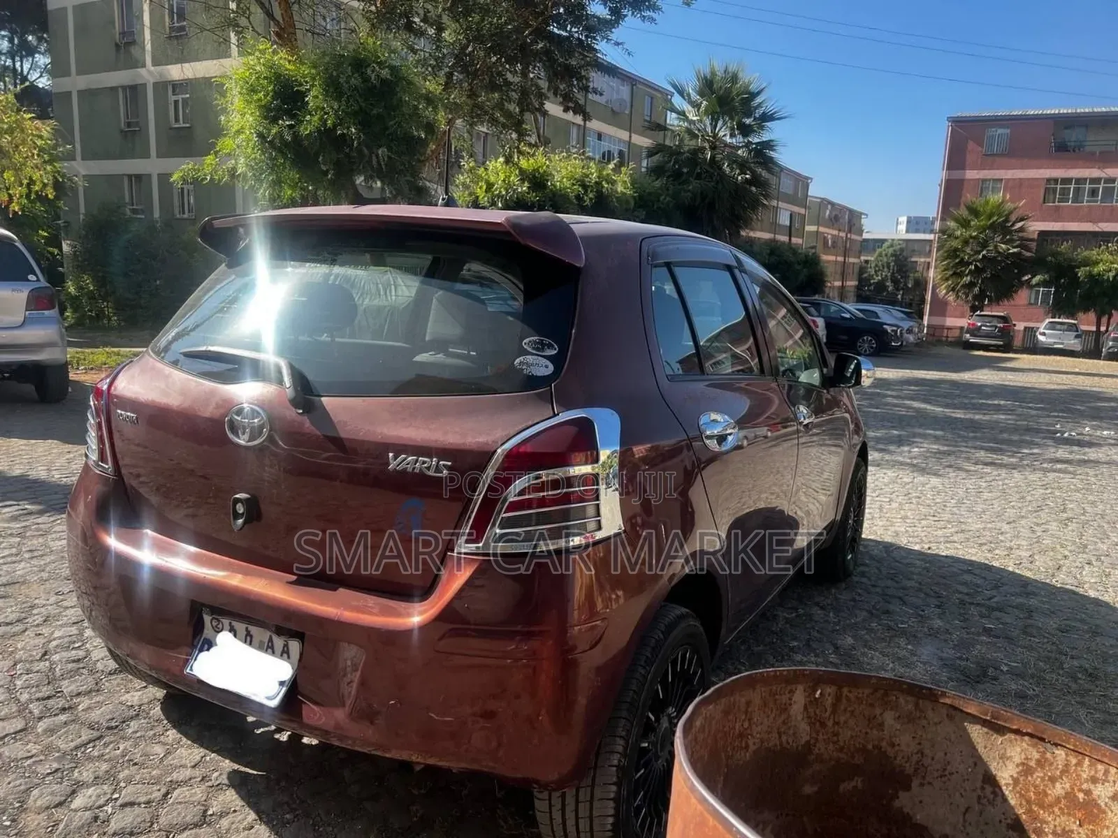 Toyota Yaris 2010 Red