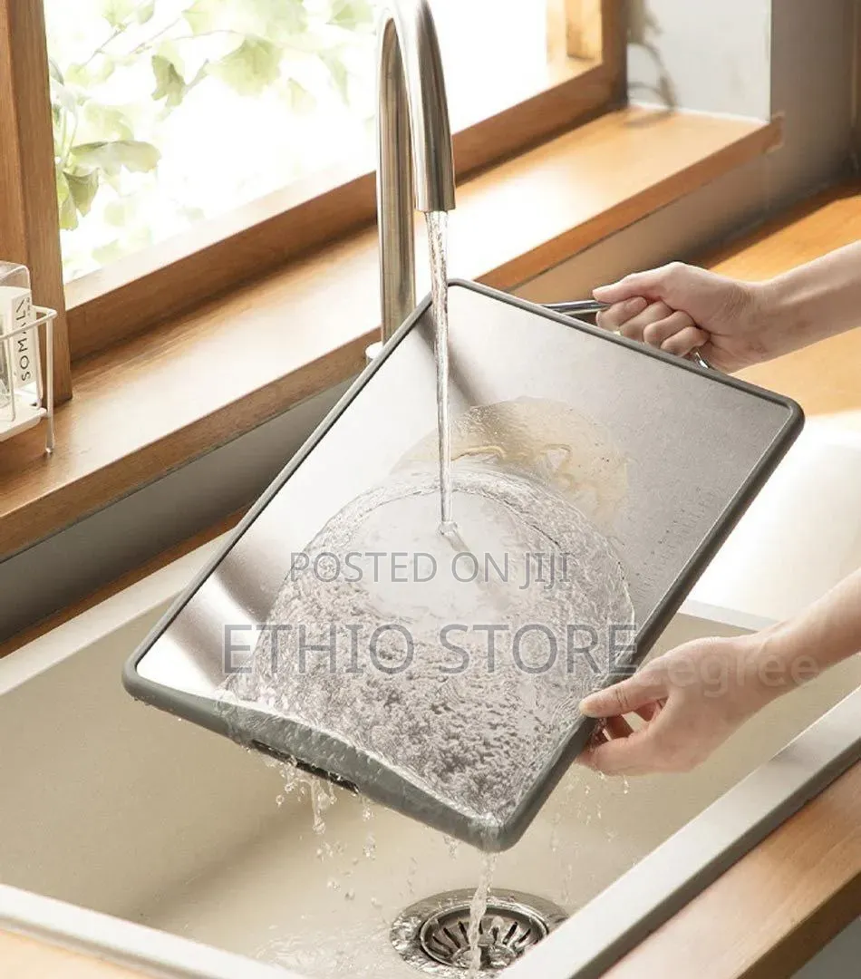 Stainless Steel Double Side Cutting Board