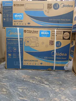 Air Conditioner Midea Wall-Mounted Split-Type Indoor and Outdoor Unit